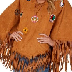 Spirit Halloween Adult Free Spirit Poncho Hippie Costume 7 Spirit Halloween Adult Free Spirit Poncho Hippie Costume -HALLOWEEN COSTUMES Sales Store 01550698 c