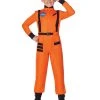 Spirit Halloween Kids Orange NASA Jumpsuit Costume -HALLOWEEN COSTUMES Sales Store 01551639 a