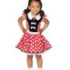 Spirit Halloween Toddler Minnie Mouse Red Dress Costume - Mickey and Friends -HALLOWEEN COSTUMES Sales Store 01553239 a
