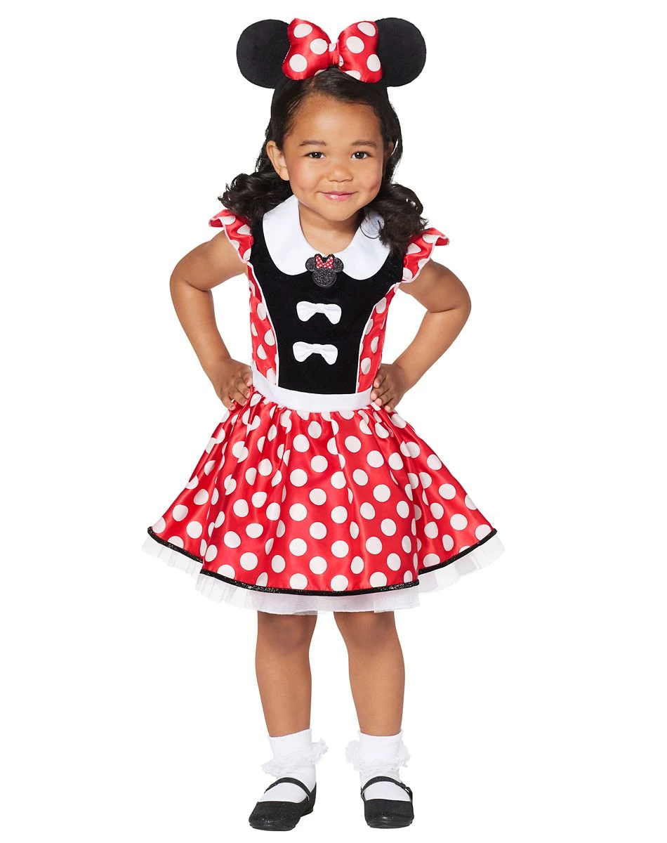Spirit Halloween Toddler Minnie Mouse Red Dress Costume - Mickey and Friends 3 Spirit Halloween Toddler Minnie Mouse Red Dress Costume - Mickey and Friends