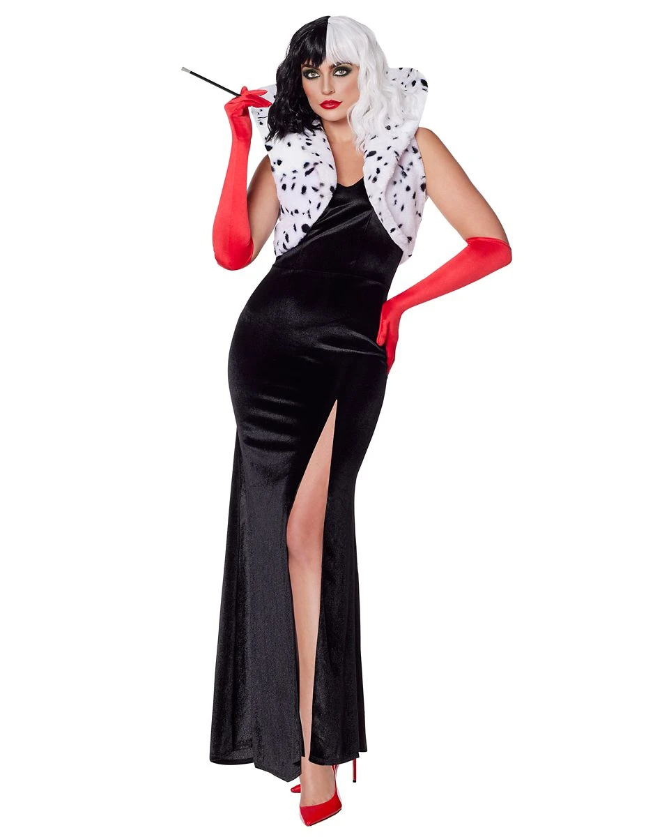 Spirit Halloween Adult Cruella Costume - Disney Cruella 3 Spirit Halloween Adult Cruella Costume - Disney Cruella