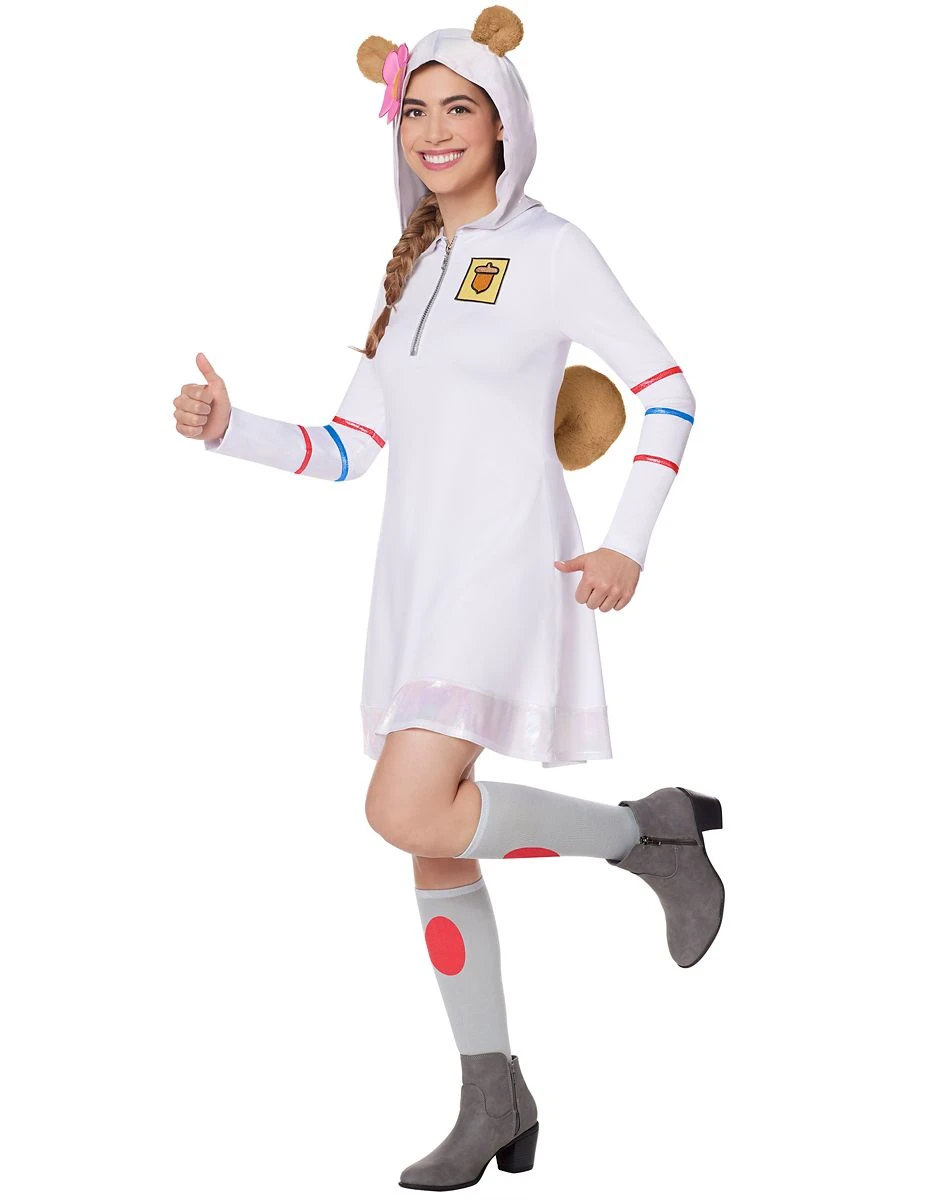 Spirit Halloween Adult Sandy Cheeks Dress Costume - SpongeBob SquarePants 3 Spirit Halloween Adult Sandy Cheeks Dress Costume - SpongeBob SquarePants