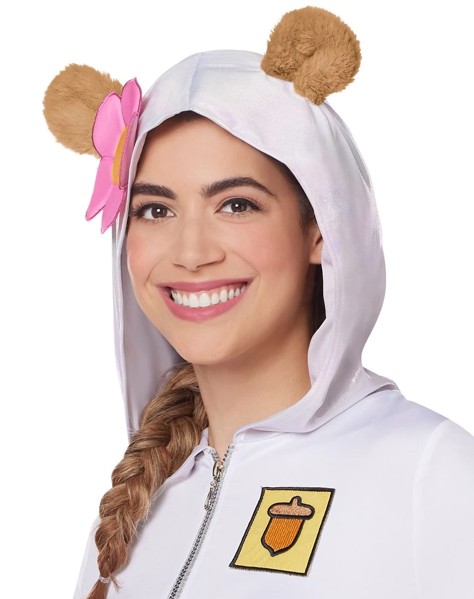Spirit Halloween Adult Sandy Cheeks Dress Costume - SpongeBob SquarePants 4 Spirit Halloween Adult Sandy Cheeks Dress Costume - SpongeBob SquarePants - Image 2