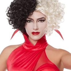 Spirit Halloween Adult Red Cruella Dress - Disney Cruella -HALLOWEEN COSTUMES Sales Store 01554997 d