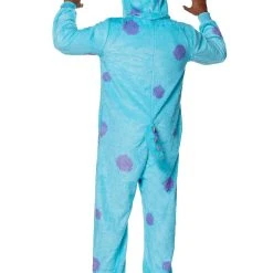 Spirit Halloween Adult Sulley Union Suit - Monsters Inc. -HALLOWEEN COSTUMES Sales Store 01555515 b