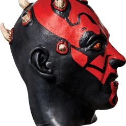Spirit Halloween Darth Maul Full Mask - Star Wars -HALLOWEEN COSTUMES Sales Store 01556901 c