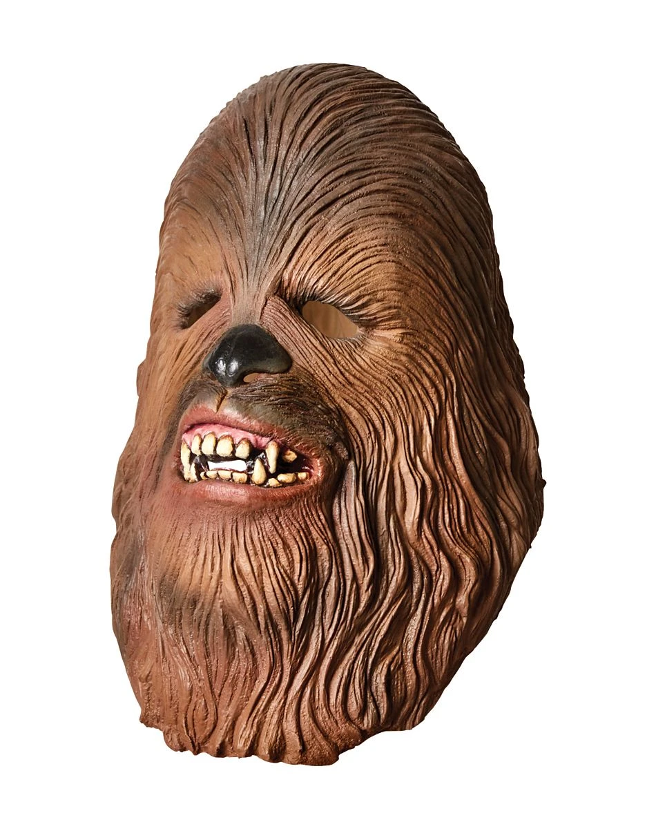 Spirit Halloween Chewbacca Full Mask - Star Wars 4 Spirit Halloween Chewbacca Full Mask - Star Wars - Image 2