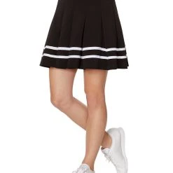 Spirit Halloween Adult Black Plus Size Cheerleader Skirt