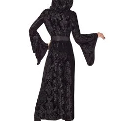 Spirit Halloween Kids Black Hooded Dress -HALLOWEEN COSTUMES Sales Store 01558378 b
