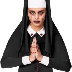 Spirit Halloween Adult Unholy Nun Costume -HALLOWEEN COSTUMES Sales Store 01558816 c