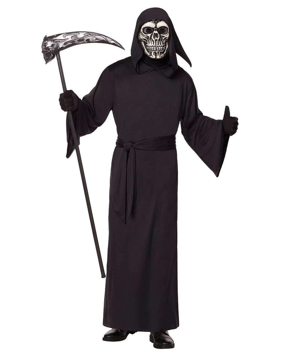 Spirit Halloween Adult Reaper Skeleton Robe Costume 3 Spirit Halloween Adult Reaper Skeleton Robe Costume
