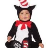 Spirit Halloween Baby Cat in the Hat Costume - Dr. Seuss -HALLOWEEN COSTUMES Sales Store 01559988 a