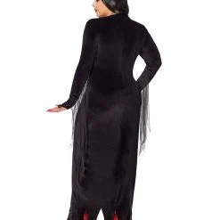 Spirit Halloween Adult Morticia Addams Costume - The Addams Family -HALLOWEEN COSTUMES Sales Store 01560846 b