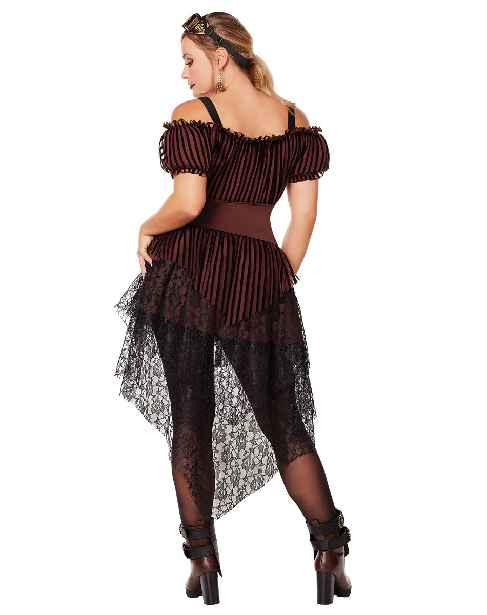 Spirit Halloween Adult Queen of Steampunk Plus Size Costume 4 Spirit Halloween Adult Queen of Steampunk Plus Size Costume - Image 2