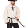 Spirit Halloween Pirate Shirt and Belt Plus Size Costume Kit -HALLOWEEN COSTUMES Sales Store 01562149 a