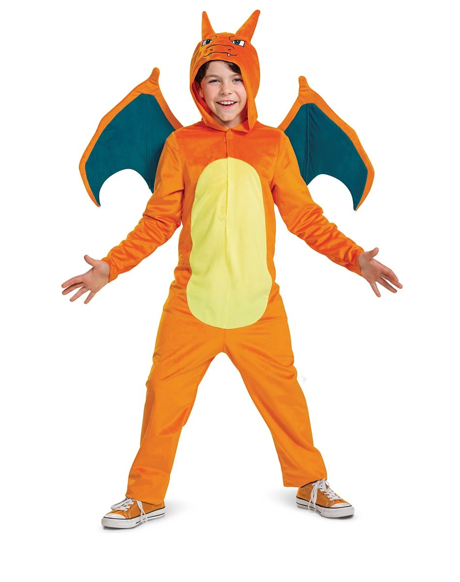 Spirit Halloween Kids Charizard Costume - Pokemon 3 Spirit Halloween Kids Charizard Costume - Pokemon