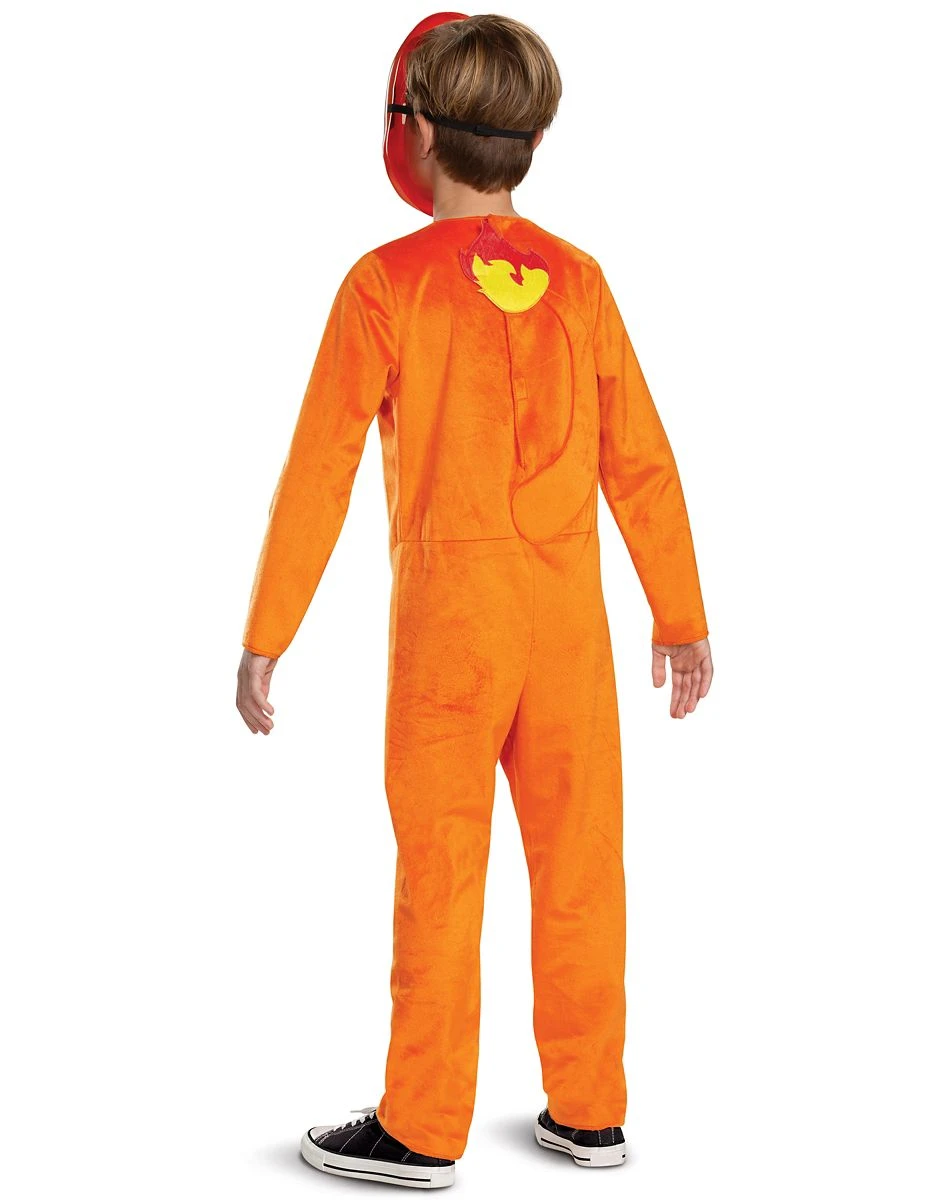 Spirit Halloween Kids Charmander Costume - Pokemon 4 Spirit Halloween Kids Charmander Costume - Pokemon - Image 2