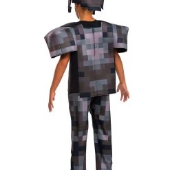 Spirit Halloween Kids Netherite Armor Costume Deluxe - Minecraft 7 Spirit Halloween Kids Netherite Armor Costume Deluxe - Minecraft -HALLOWEEN COSTUMES Sales Store 01566413 b
