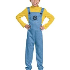 Spirit Halloween Kids Bob the Minion Costume - Despicable Me 9 Spirit Halloween Kids Bob the Minion Costume - Despicable Me -HALLOWEEN COSTUMES Sales Store 01566520 c