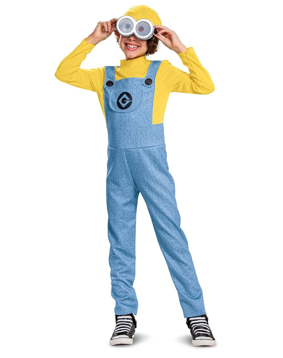 Spirit Halloween Kids Bob the Minion Costume - Despicable Me 6 Spirit Halloween Kids Bob the Minion Costume - Despicable Me - Image 4