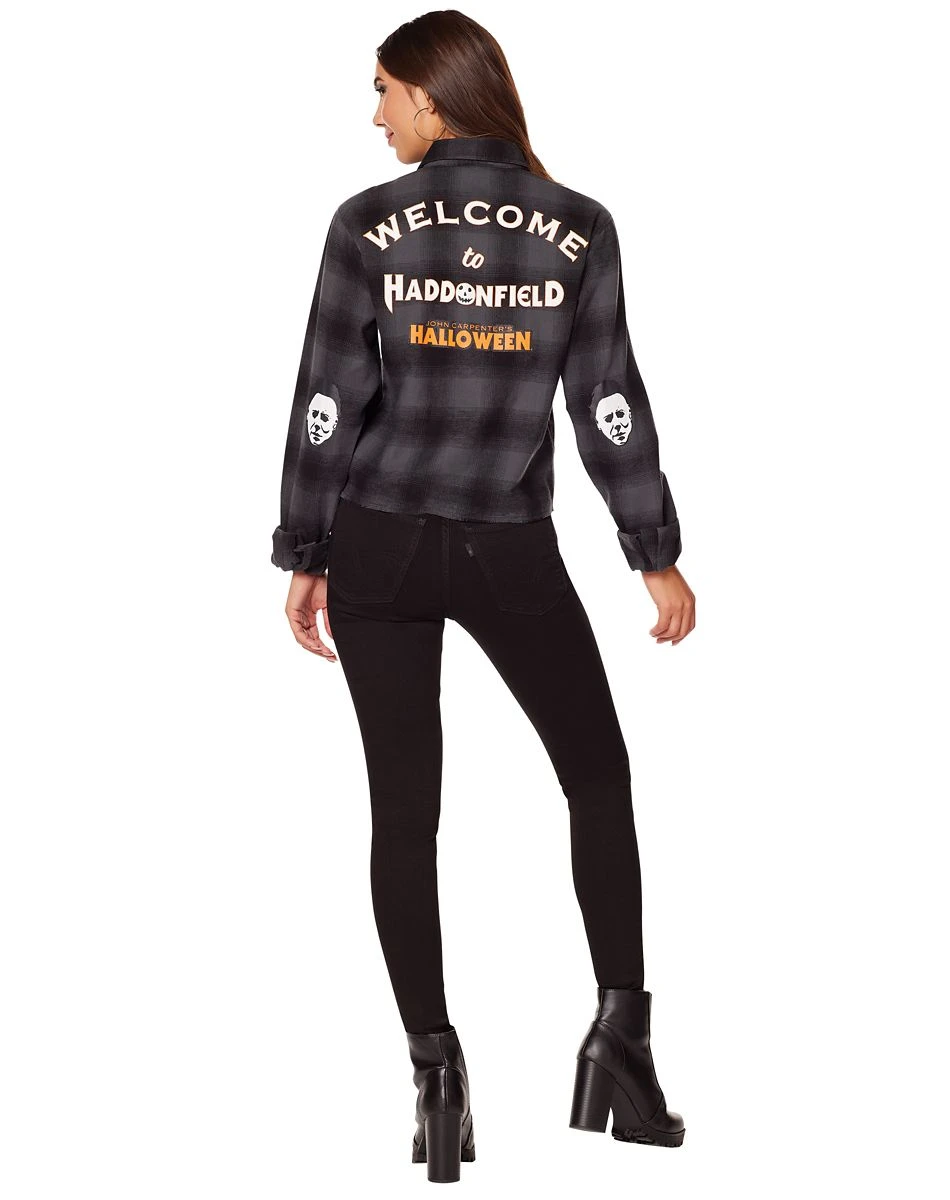 Spirit Halloween Michael Myers Flannel - Halloween 5 Spirit Halloween Michael Myers Flannel - Halloween - Image 3