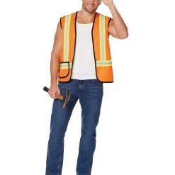 Spirit Halloween Construction Worker Costume Kit