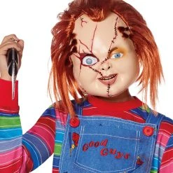 Spirit Halloween Kids Chucky Costume - The Signature Collection 7 Spirit Halloween Kids Chucky Costume - The Signature Collection -HALLOWEEN COSTUMES Sales Store 01568229 c