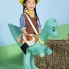 Spirit Halloween Toddler Clover Ride-Along Costume - Dino Ranch