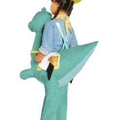 Spirit Halloween Toddler Clover Ride-Along Costume - Dino Ranch -HALLOWEEN COSTUMES Sales Store 01569318 c