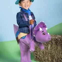 Spirit Halloween Toddler Tango Ride-Along Costume - Dino Ranch