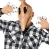 Spirit Halloween Adam Half Mask - Beetlejuice -HALLOWEEN COSTUMES Sales Store 01569516 a