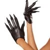 Spirit Halloween Pleather Cat Claw Gloves -HALLOWEEN COSTUMES Sales Store 01569649 a