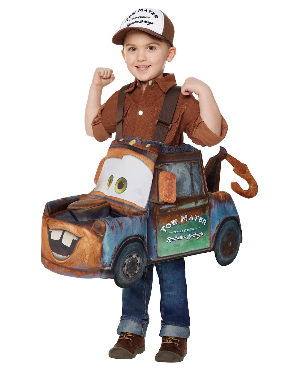 Spirit Halloween Toddler Mater Ride-Along Costume - Cars 3 Spirit Halloween Toddler Mater Ride-Along Costume - Cars