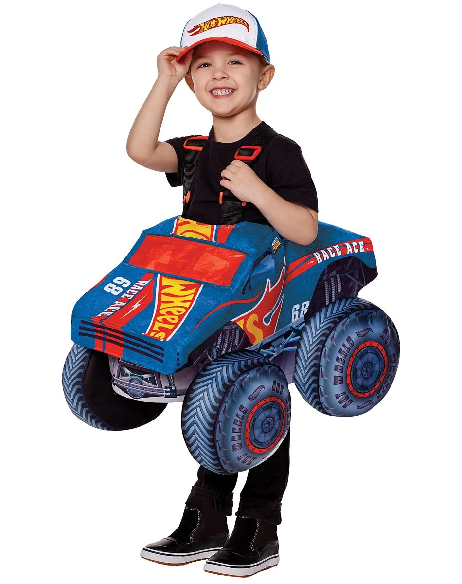 Spirit Halloween Toddler Hot Wheels Ride-Along Costume 3 Spirit Halloween Toddler Hot Wheels Ride-Along Costume