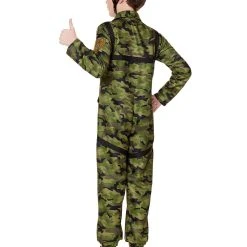 Spirit Halloween Kids Airborne Pilot Costume -HALLOWEEN COSTUMES Sales Store 01571587 b