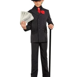 Spirit Halloween Kids Gangster Suit Costume