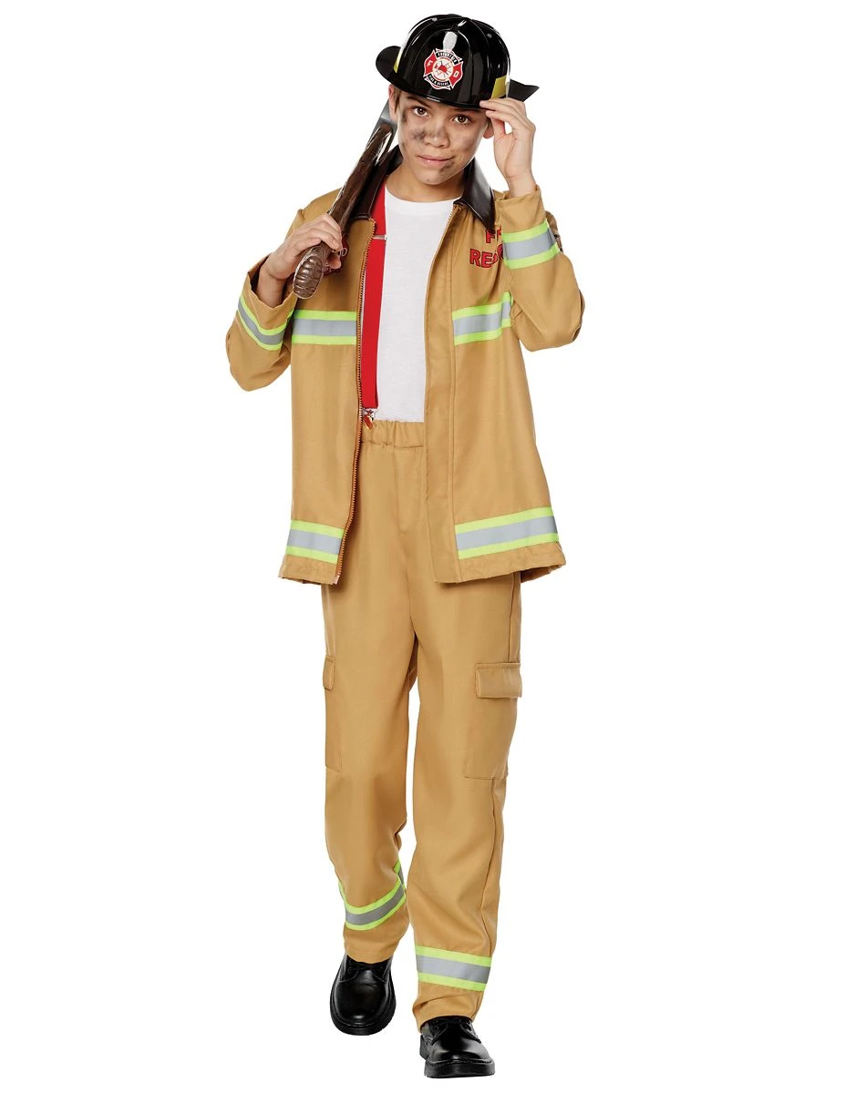 Spirit Halloween Kids Firefighter Costume 3 Spirit Halloween Kids Firefighter Costume