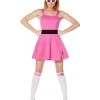 Spirit Halloween Adult Blossom Costume - The Powerpuff Girls -HALLOWEEN COSTUMES Sales Store 01572460 a