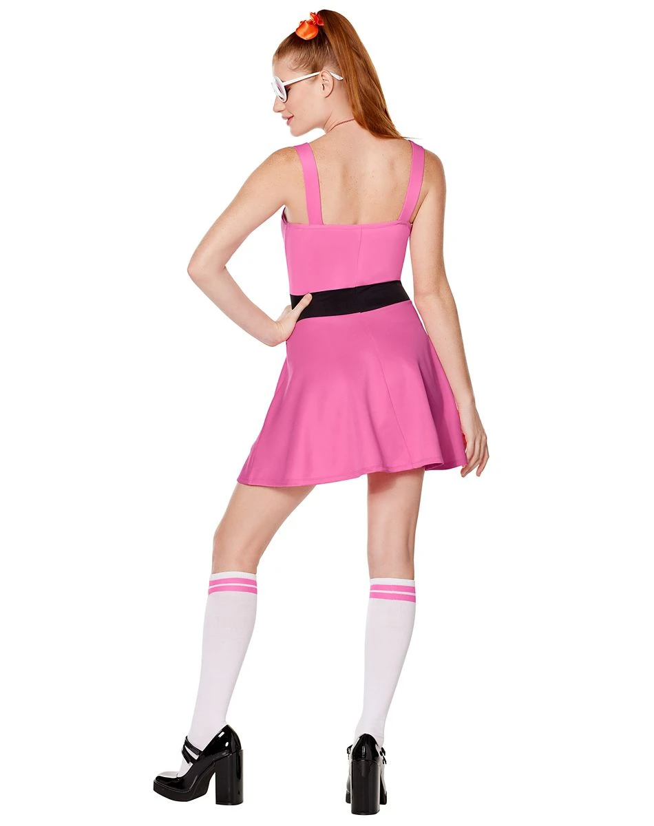 Spirit Halloween Adult Blossom Costume - The Powerpuff Girls 4 Spirit Halloween Adult Blossom Costume - The Powerpuff Girls - Image 2