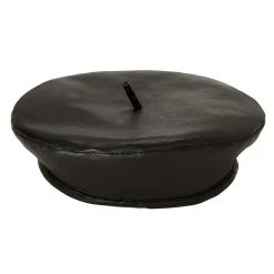 Spirit Halloween Faux Leather Beret -HALLOWEEN COSTUMES Sales Store 01572932 b