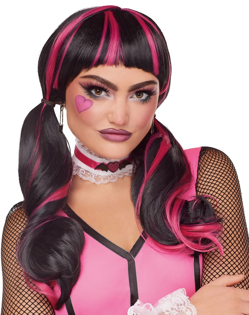 Spirit Halloween Draculaura Wig - Monster High 3 Spirit Halloween Draculaura Wig - Monster High