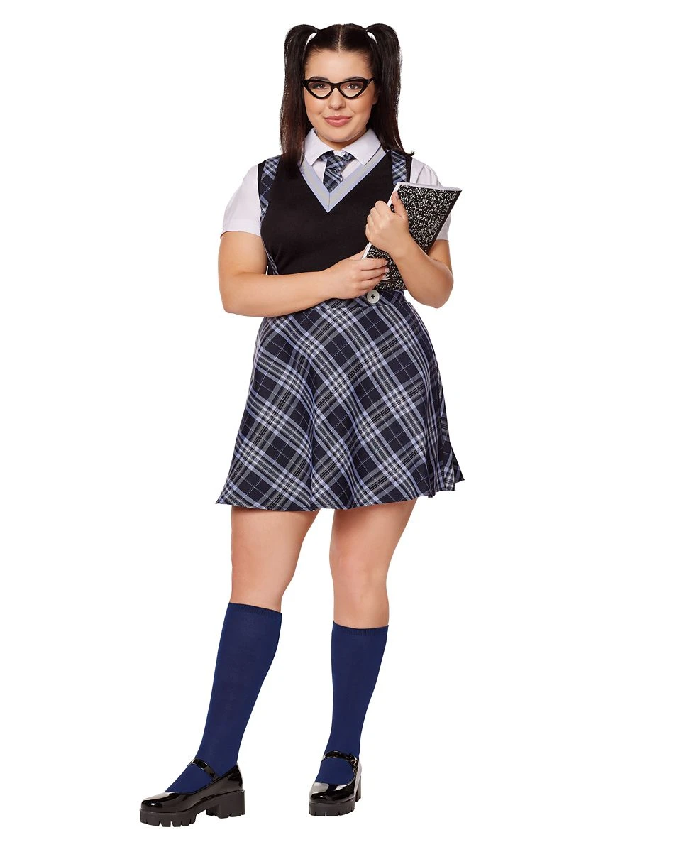 Spirit Halloween Adult Prep School Princess Costume 4 Spirit Halloween Adult Prep School Princess Costume - Image 2