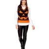 Spirit Halloween Adult Jack-O'-Lantern Sweater Vest -HALLOWEEN COSTUMES Sales Store 01575349 a