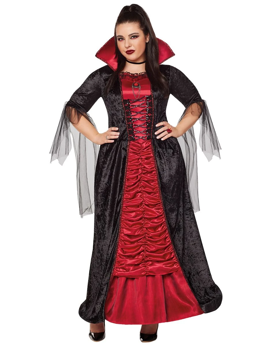 Spirit Halloween Adult Victorian Vampiress Plus Size Costume 3 Spirit Halloween Adult Victorian Vampiress Plus Size Costume