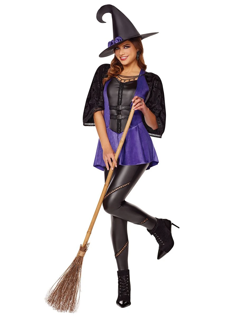Spirit Halloween Adult Wicked Spell Caster Witch Costume 3 Spirit Halloween Adult Wicked Spell Caster Witch Costume