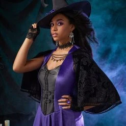 Spirit Halloween Adult Wicked Spell Caster Witch Costume 7 Spirit Halloween Adult Wicked Spell Caster Witch Costume -HALLOWEEN COSTUMES Sales Store 01576958 c