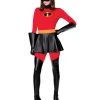 Spirit Halloween Adult Mrs. Incredible Catsuit Costume - The Incredibles -HALLOWEEN COSTUMES Sales Store 01577329 a