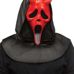 Spirit Halloween Red Devil Full Mask - Dead by Daylight