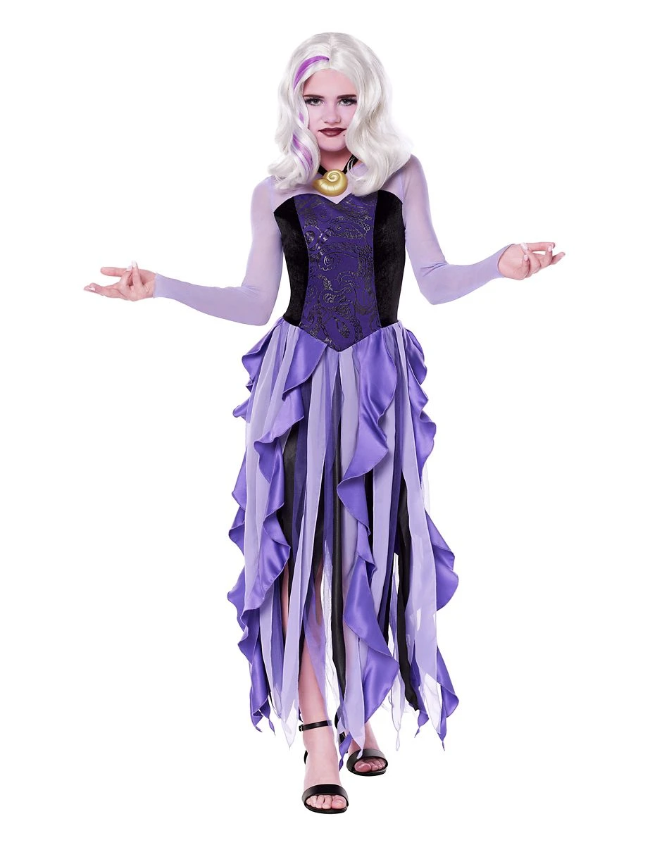 Spirit Halloween Kids Ursula Costume - Disney Villains 3 Spirit Halloween Kids Ursula Costume - Disney Villains