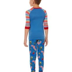 Spirit Halloween Kids Good Guys Chucky Pajama Set -HALLOWEEN COSTUMES Sales Store 01578095 b